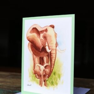 Elephant - Greeting card